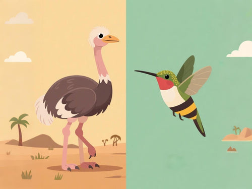 Miracles of Nature: The World's Smallest and Largest Birds
