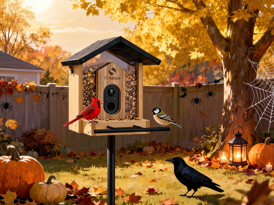 Spooky Visitors of Fall: Meet the Halloween Birds in Your Backyard