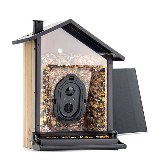 Bamboo Squirrel-Proof Bird Feeder