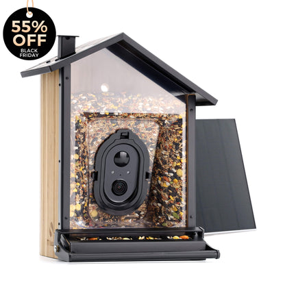 Bamboo Squirrel-Proof Bird Feeder