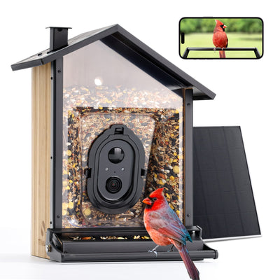 Bamboo Squirrel-Proof Bird Feeder