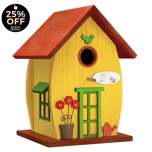 Wooden DIY Bird House