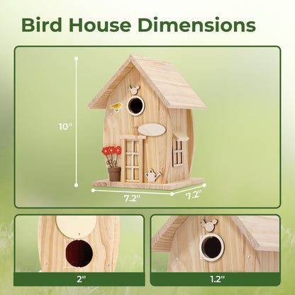 Wooden DIY Bird House