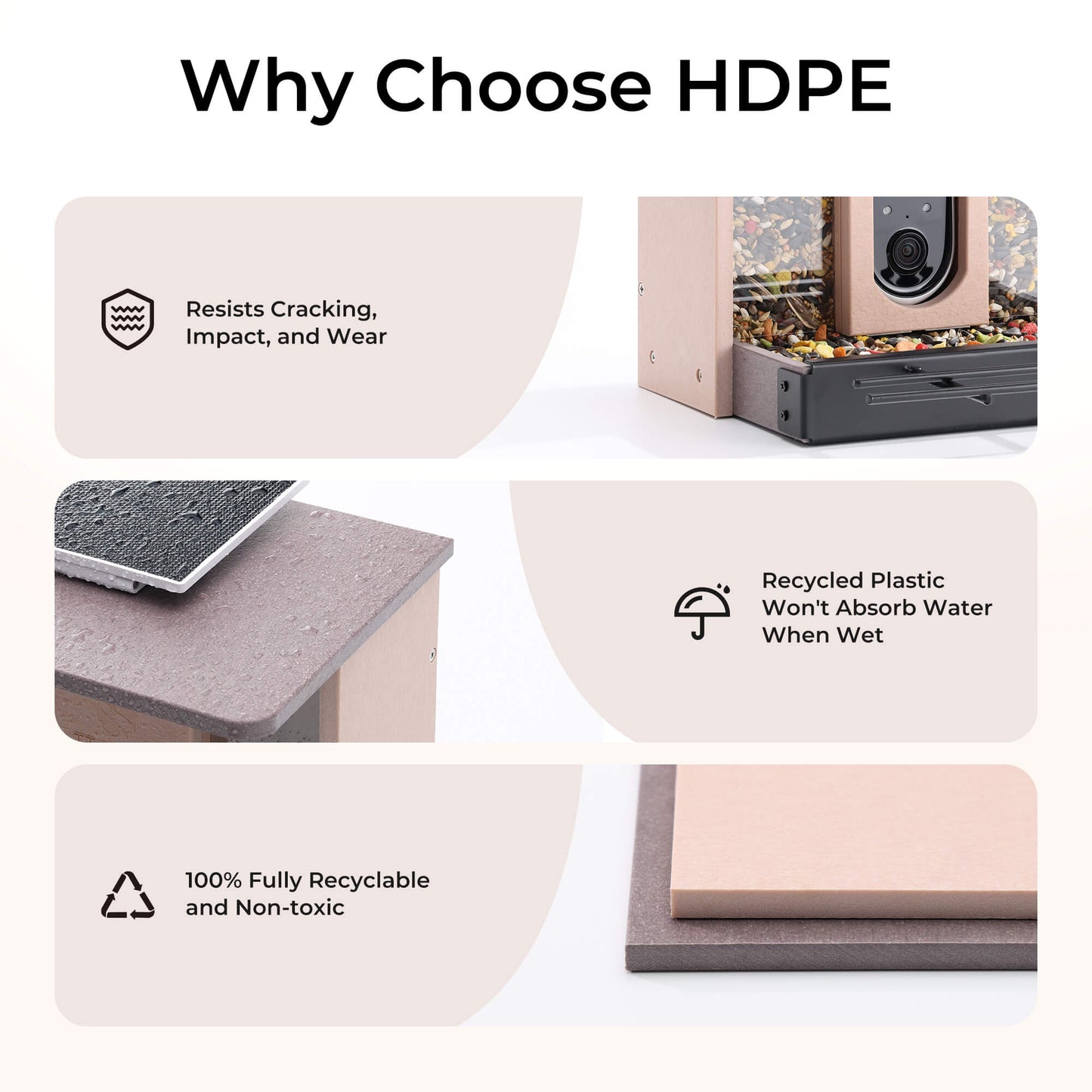 HDPE Bird Feeder 2