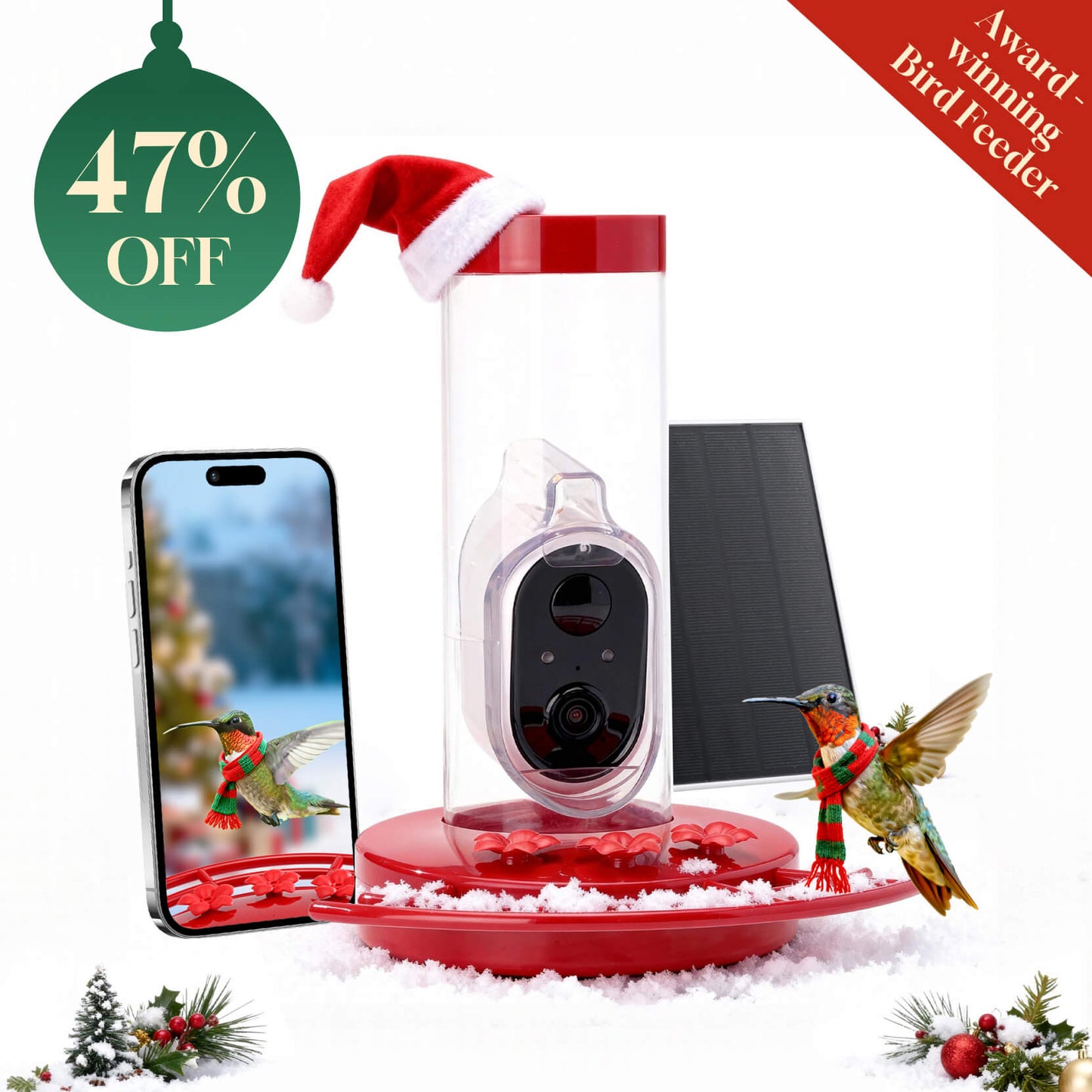 Smart Hummingbird Feeder