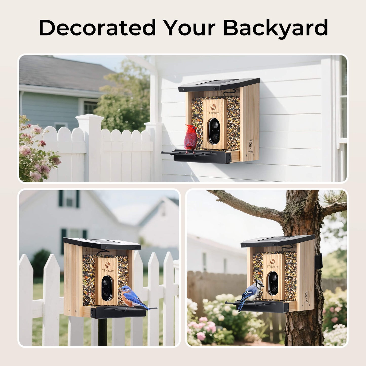 Solar Bird Feeder