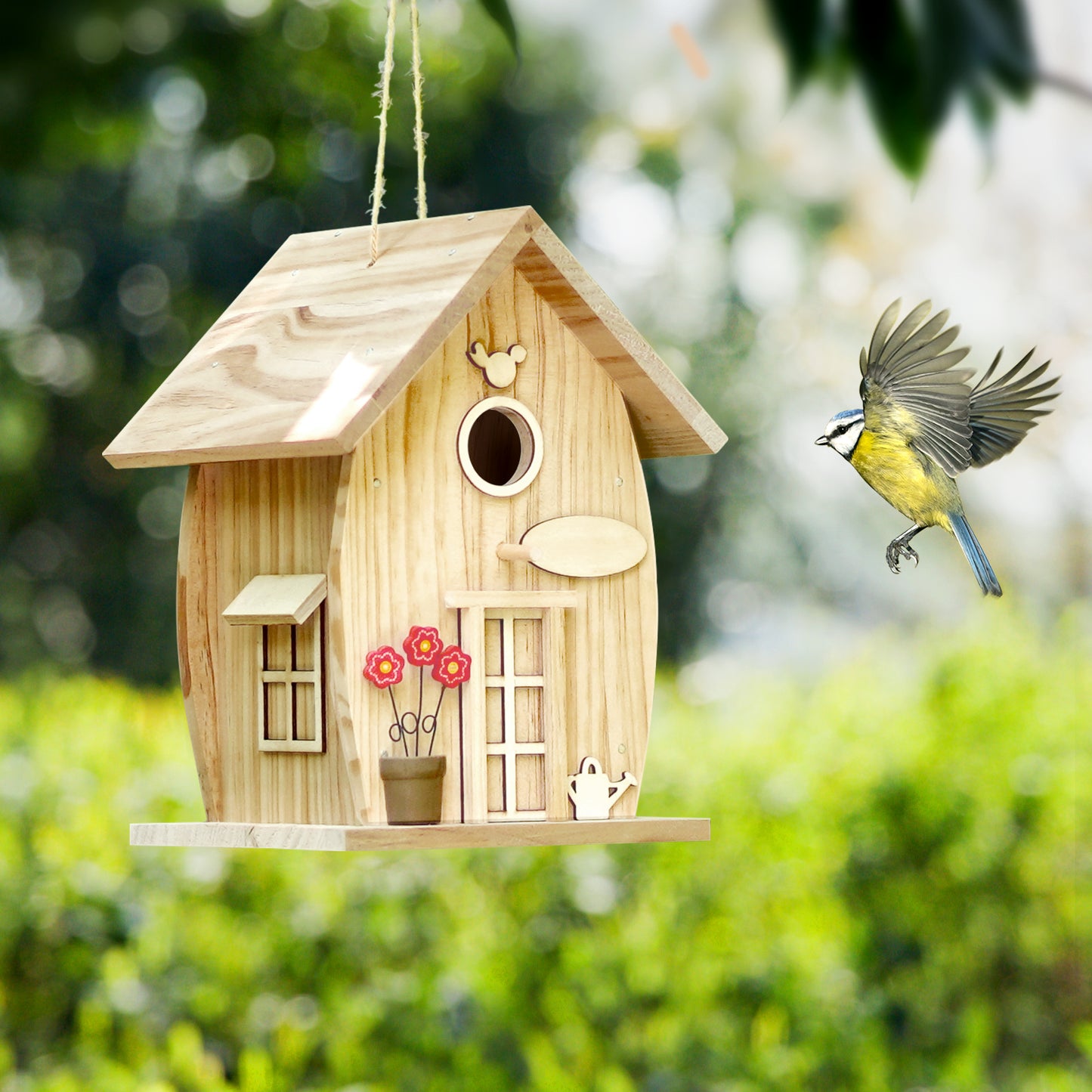 Wooden DIY Bird House